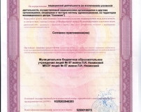 Свидетельство на право осуществления медицинской деятельности (с приложением)